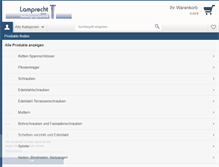 Tablet Screenshot of lamprecht24.de